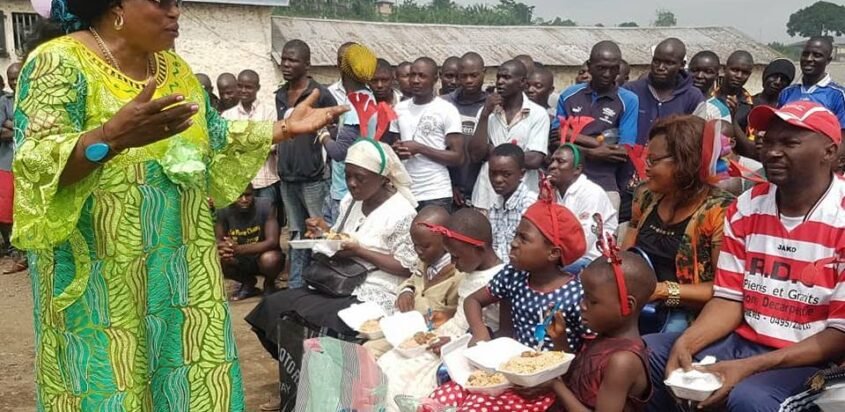 Buea Central Prisons – Inmates’ Children Offered Christmas Gifts