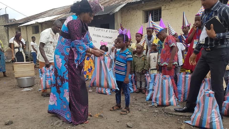 Angel Tree at Central Prison Buea by JEP - FC