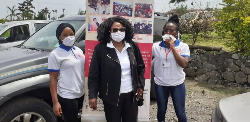 Fight Against COVID-19  – JEP-FC gave face masks and other materials at the Buea Central Prison