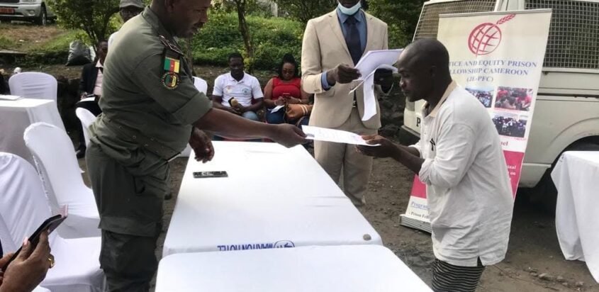 Following our Prison Decongestion Project, inmates of the Buea Central Prison